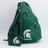 Michigan State Spartans PU Leather Backpack
