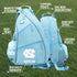 North Carolina Tar Heels PU Leather Backpack