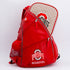Ohio State Buckeyes PU Leather Backpack