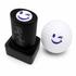 Winky Face Golf Ball Stamp | Quick-Dry Ink Stamper | Easy Ball Identification | Fun Golf Gift