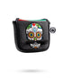 Mustache Sugar Skull - Mallet Putter Cover Gray Camo