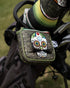 Mustache Sugar Skull - Mallet Putter Cover Green Camo