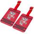 Wisconsin Badgers Golf Bag Tag