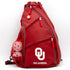 Oklahoma Sooners PU Leather Backpack