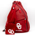Oklahoma Sooners PU Leather Backpack