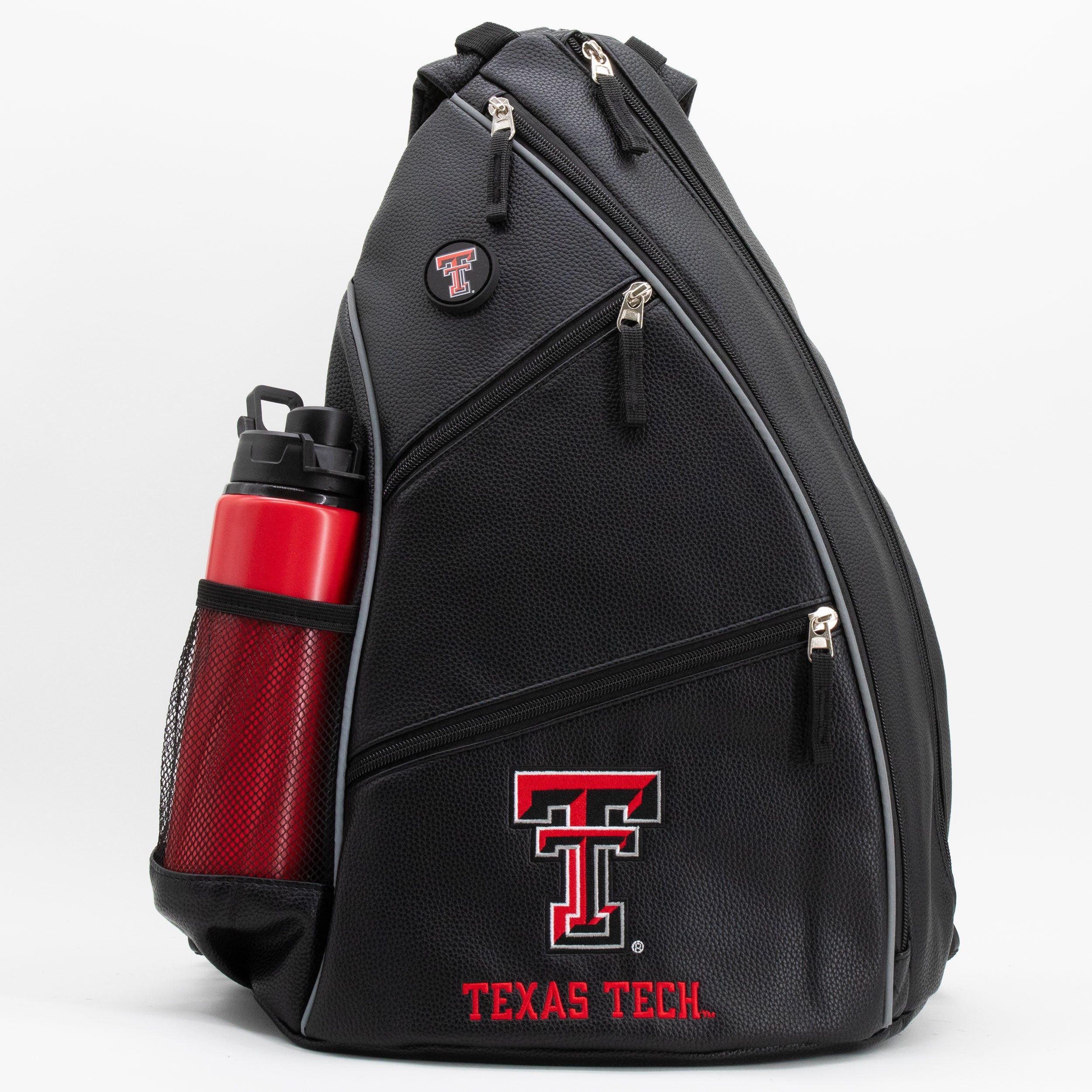 Texas Tech Red Raiders PU Leather Backpack