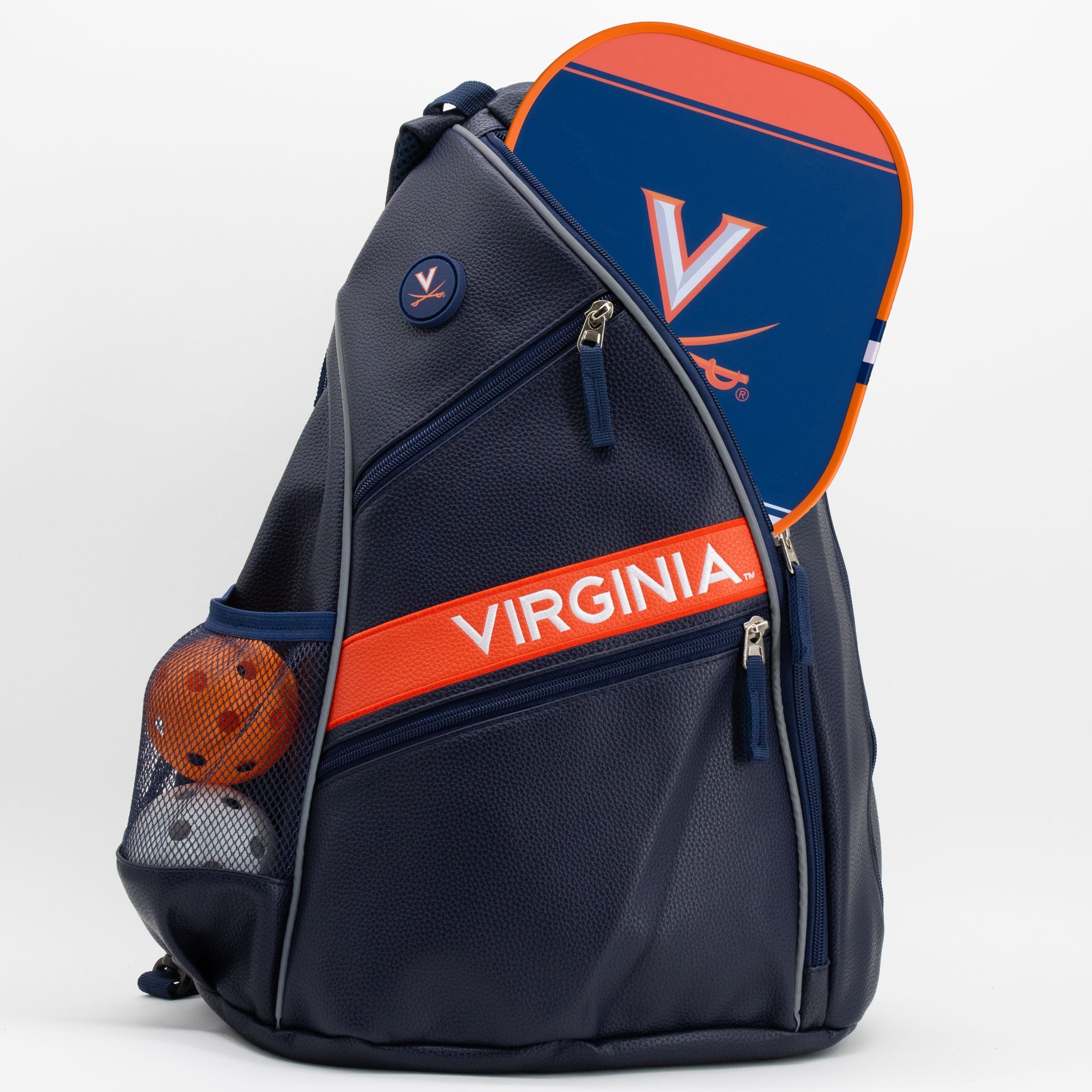 Virginia Cavaliers PU Leather Backpack