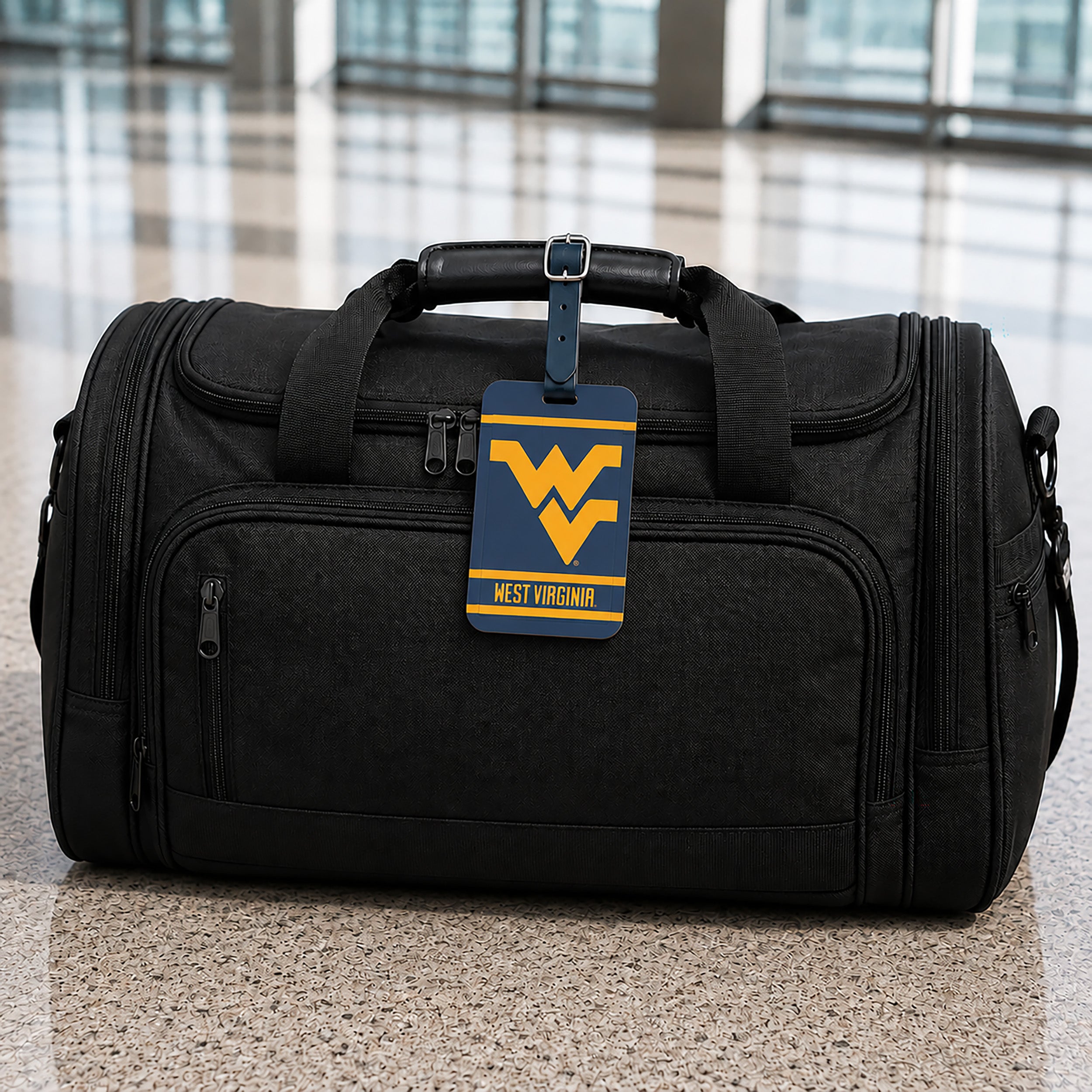 West Virginia Mountaineers Golf Bag Tag