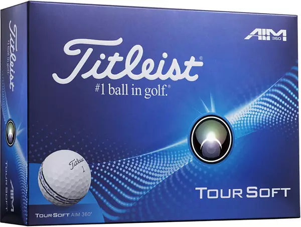 Titleist Tour Soft 360 White 2025 Golf Balls