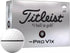Titleist 2025 Pro V1x Left Dash Performance Alignment Black Golf Balls