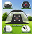 10x7FT Golf Practice Net with Mat & Target – Backyard Driving & Chipping Aid