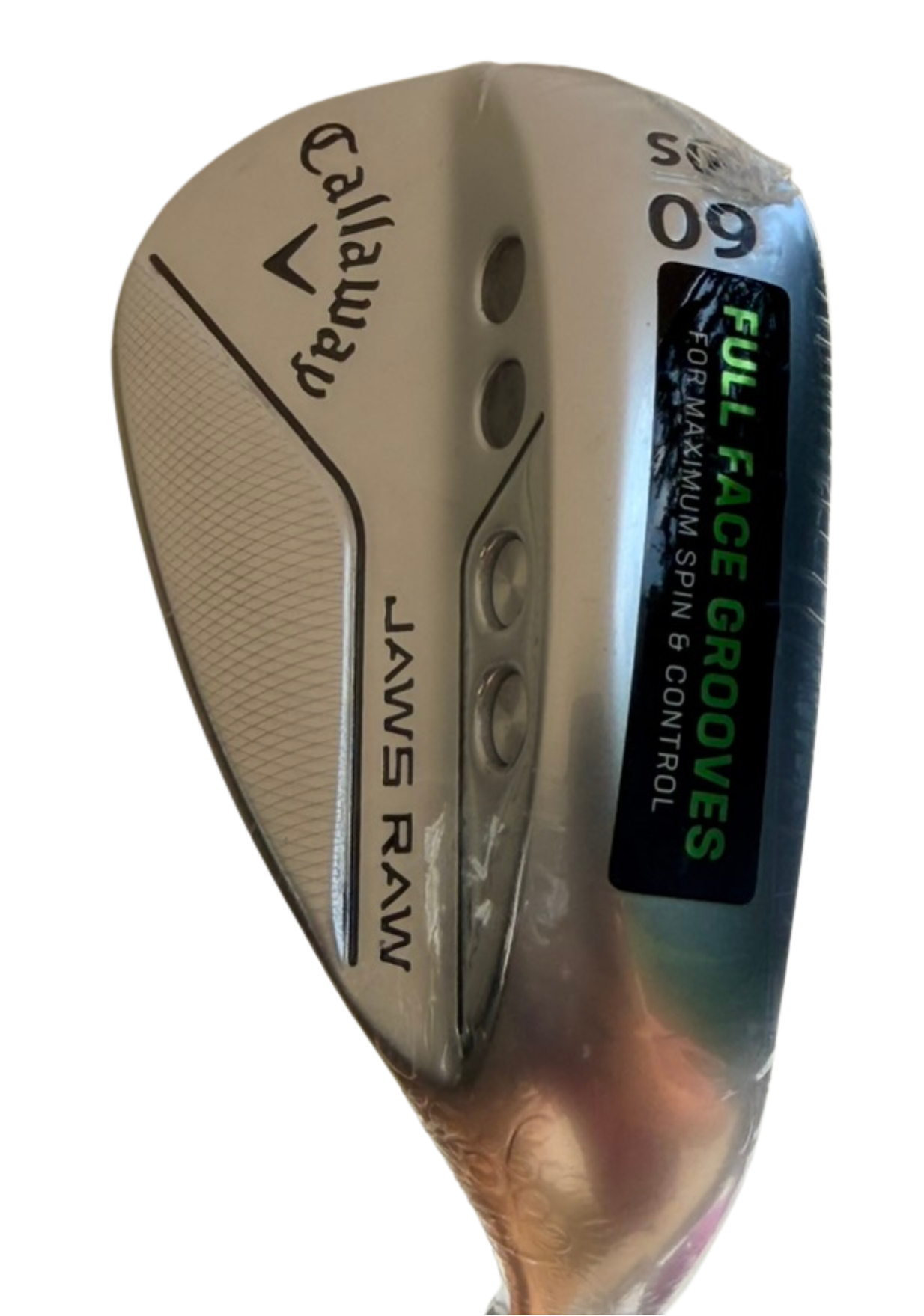 Callaway NEW Jaws Raw 60° 10S Full Face DG Spinner Wedge