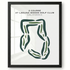 2 Course at Laguna Woods Golf Club, California - Printed Golf Courses