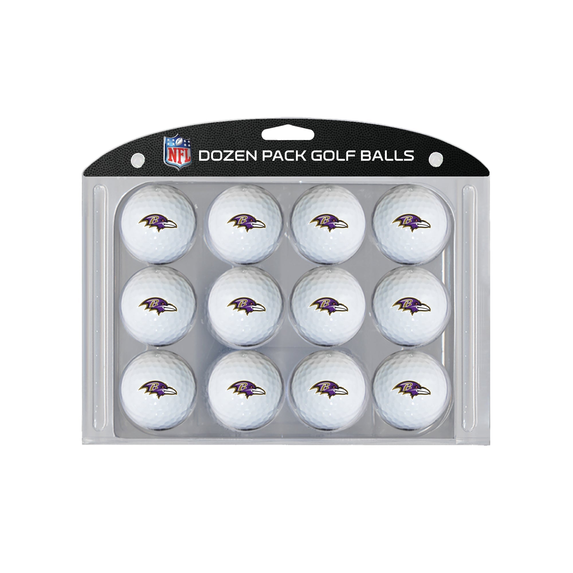 Baltimore Ravens Golf Balls - 12 Pack