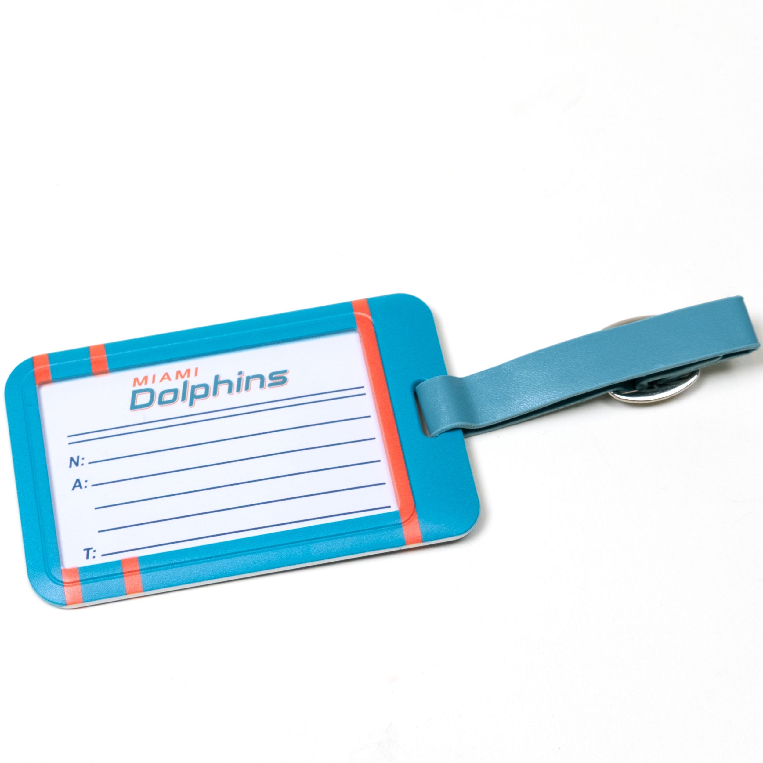 Miami Dolphins Golf Bag Tag