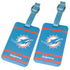 Miami Dolphins Golf Bag Tag