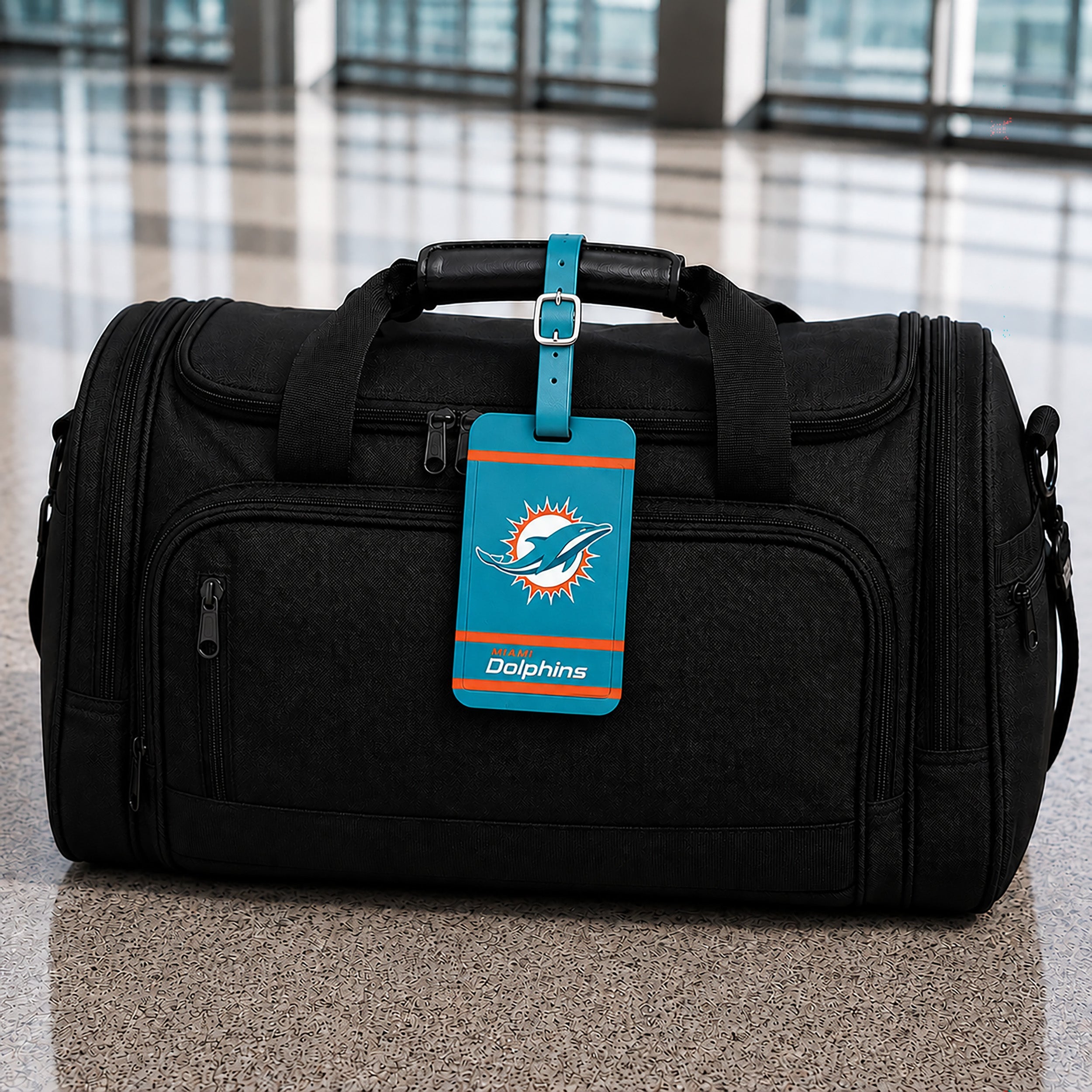 Miami Dolphins Golf Bag Tag