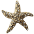 3D Starfish Crystal Ball Marker &amp; Hat Clip by ReadyGOLF