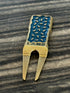 Tyson Lamb Crafted Red and Blue Eclair Divot Tool