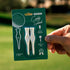 3'' Divot Tee – White – Step Up Golf Tee & Divot Repair Tool