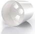 4'' White Plastic Golf Hole Cup