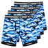 SHEATH 4.0 Polyester Camo Men's Pouch Boxer Brief 5" (4 Pack)