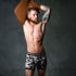SHEATH 4.0 Polyester Camo Men's Pouch Boxer Brief 5" (4 Pack)