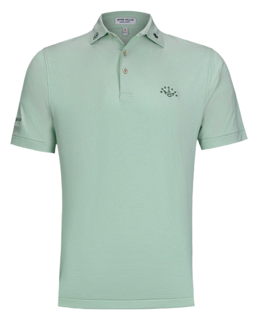 Scotty Cameron - Striped 7 Point Crown & Clover Polo Shirt