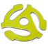 45 RPM Record Adapter Ball Marker & Hat Clip by ReadyGOLF