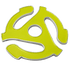 45 RPM Record Adapter Ball Marker & Hat Clip by ReadyGOLF