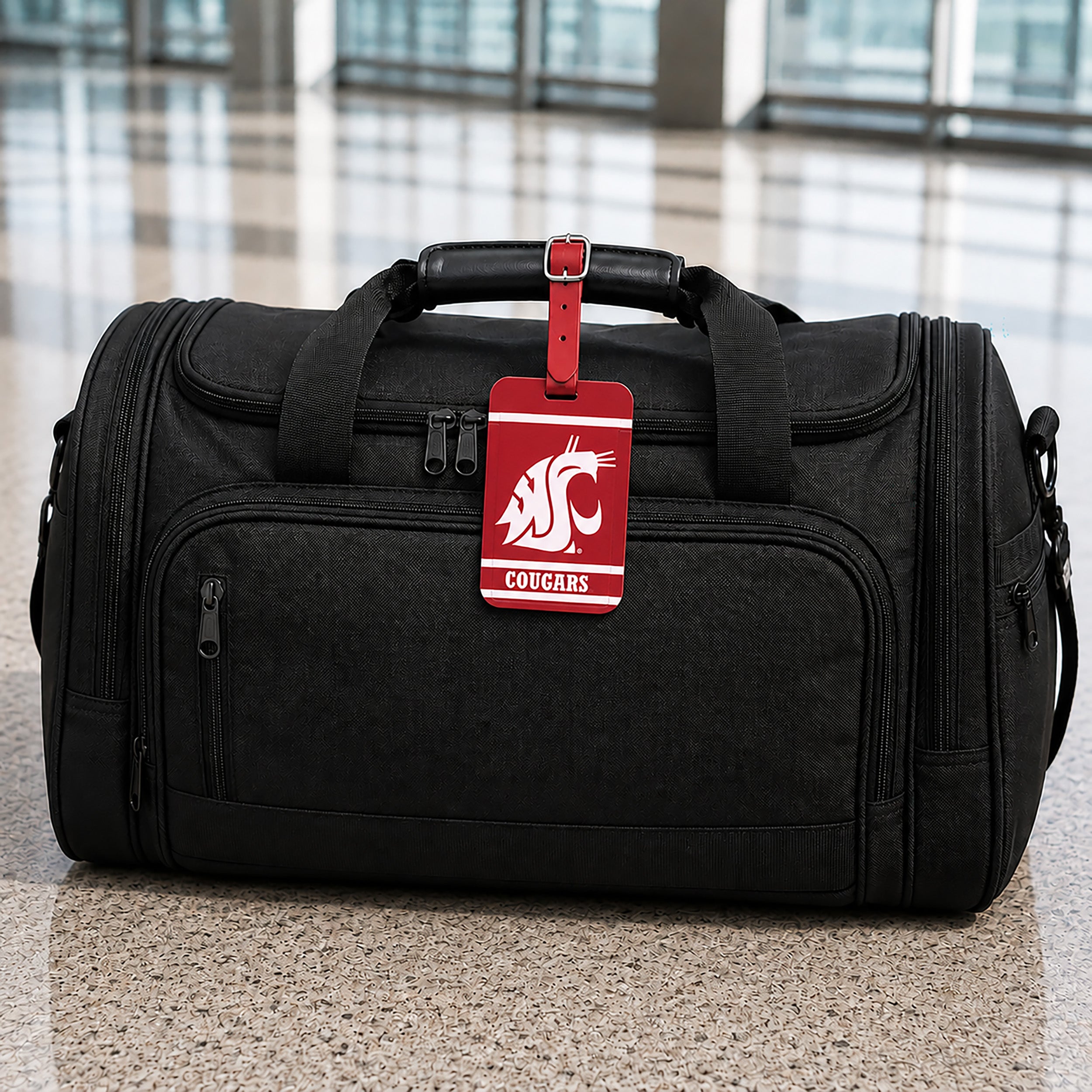 Washington State Cougars Golf Bag Tag
