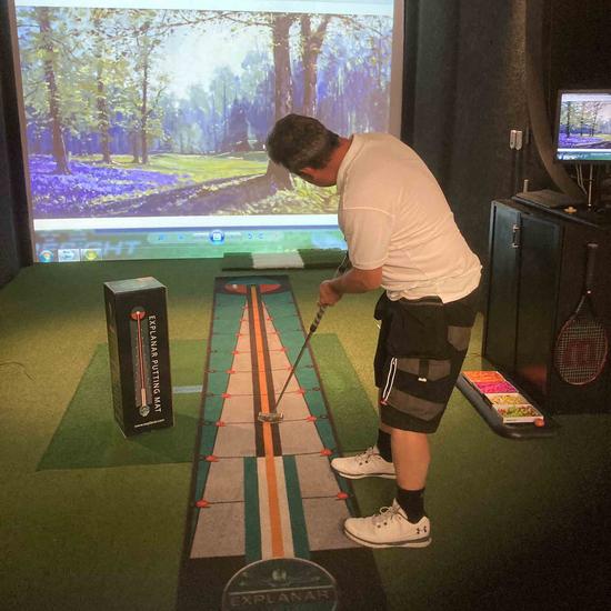 Explanar Golf Putting Mat - 13 Feet (4 Meter)