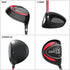 PGA TOUR® Juniors 10 Piece Right Handed Red Golf Club Set for Player Heights 4'1"-4'8" | Complete Junior Golf Club Set
