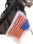 American Flag Golf Towel with Clip - 24x16 inch USA Microfiber Golf Towels