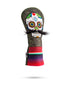 Mustache Sugar Skull - Fairway Cover Green Camo