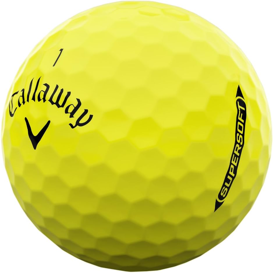 Callaway Supersoft Yellow 2025 Golf Balls