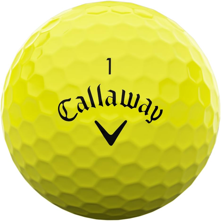Callaway Supersoft Yellow 2025 Golf Balls