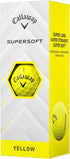 Callaway Supersoft Yellow 2025 Golf Balls