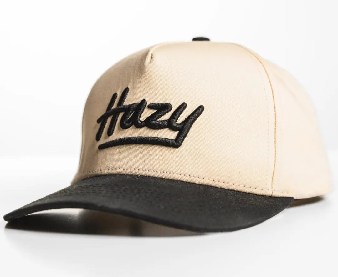 “Portland” Bone and Black SnapBack