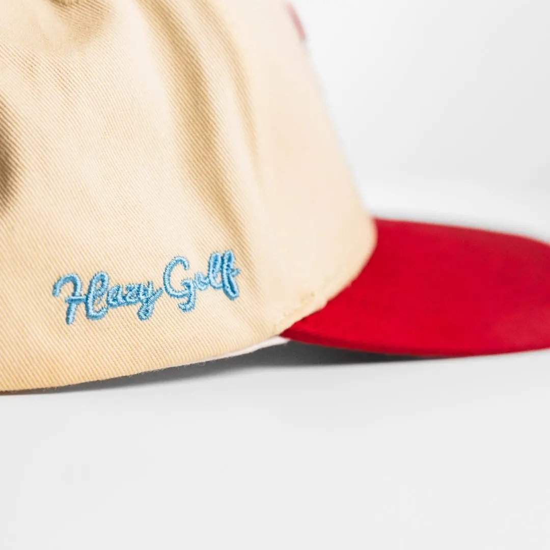 “HG” Icon Cardinal and Bone SnapBack Hat