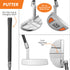 PGA TOUR® Juniors Left Handed Orange Golf Club Set by Golfgen® for Player Heights 5'3" - 5'10" | Complete Junior Golf Club Set