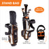 PGA TOUR® Juniors Right Handed Orange Golf Club Set by Golfgen® for Player Heights 5'3" - 5'10" | Complete Junior Golf Club Set