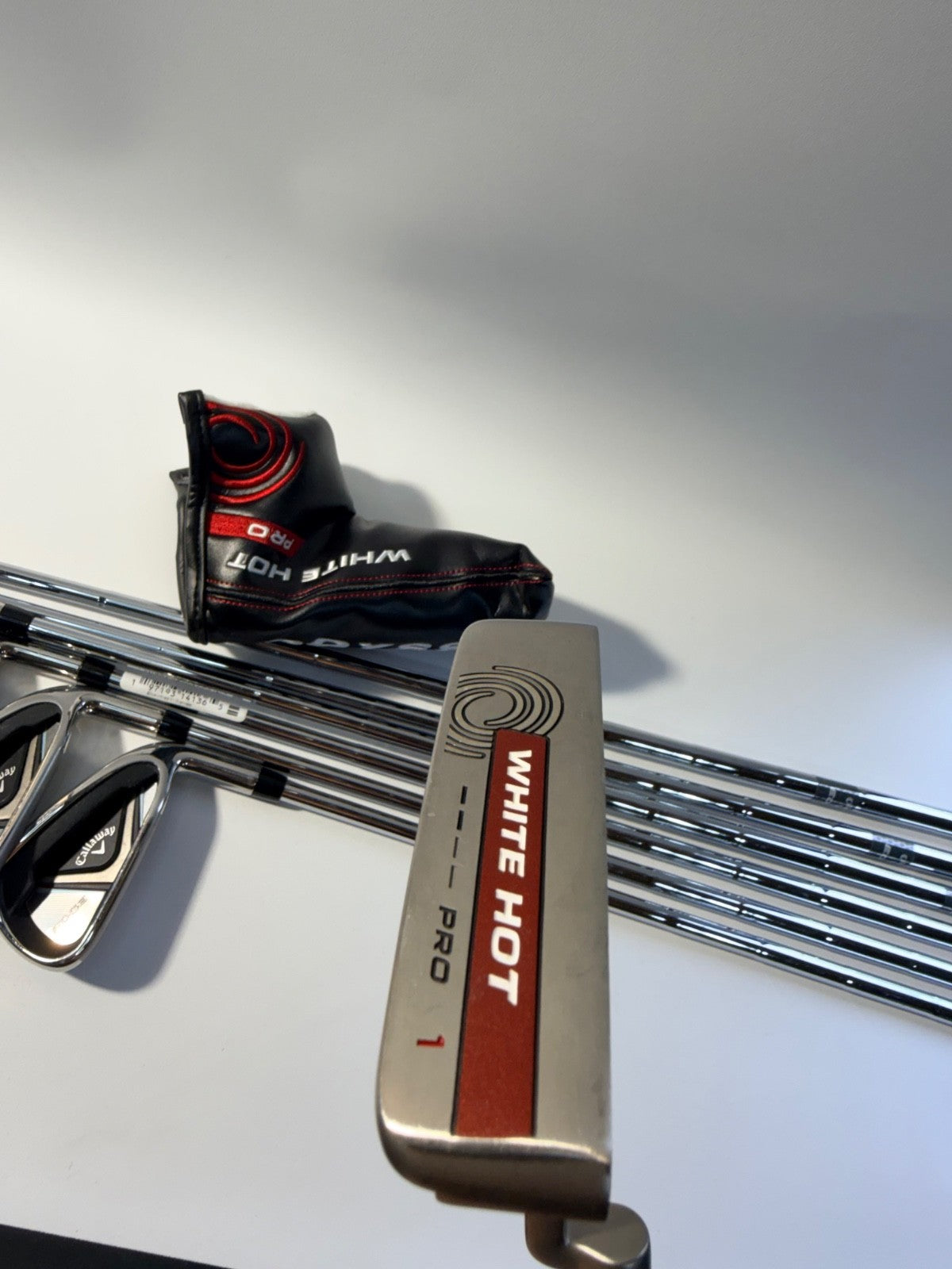 Callaway Edge RH Complete Set Regular Flex Steel 10 Clubs Driver 3W Hyb Putter