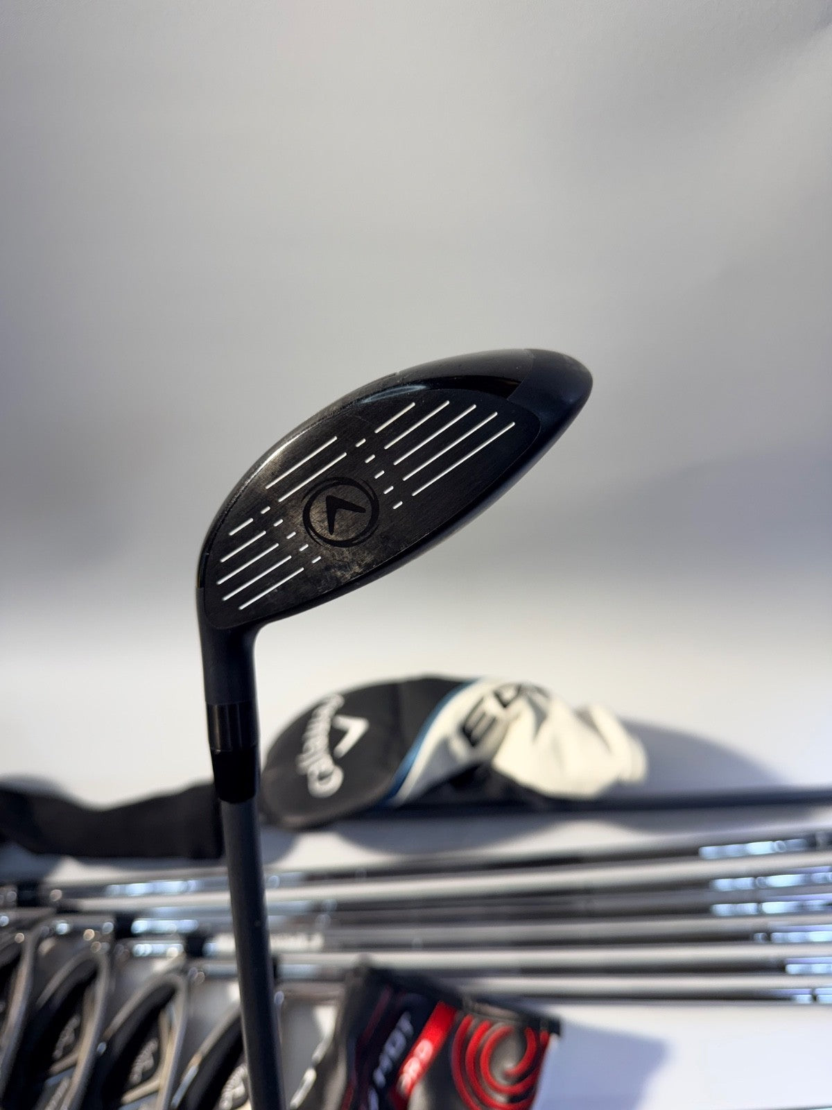 Callaway Edge RH Complete Set Regular Flex Steel 10 Clubs Driver 3W Hyb Putter