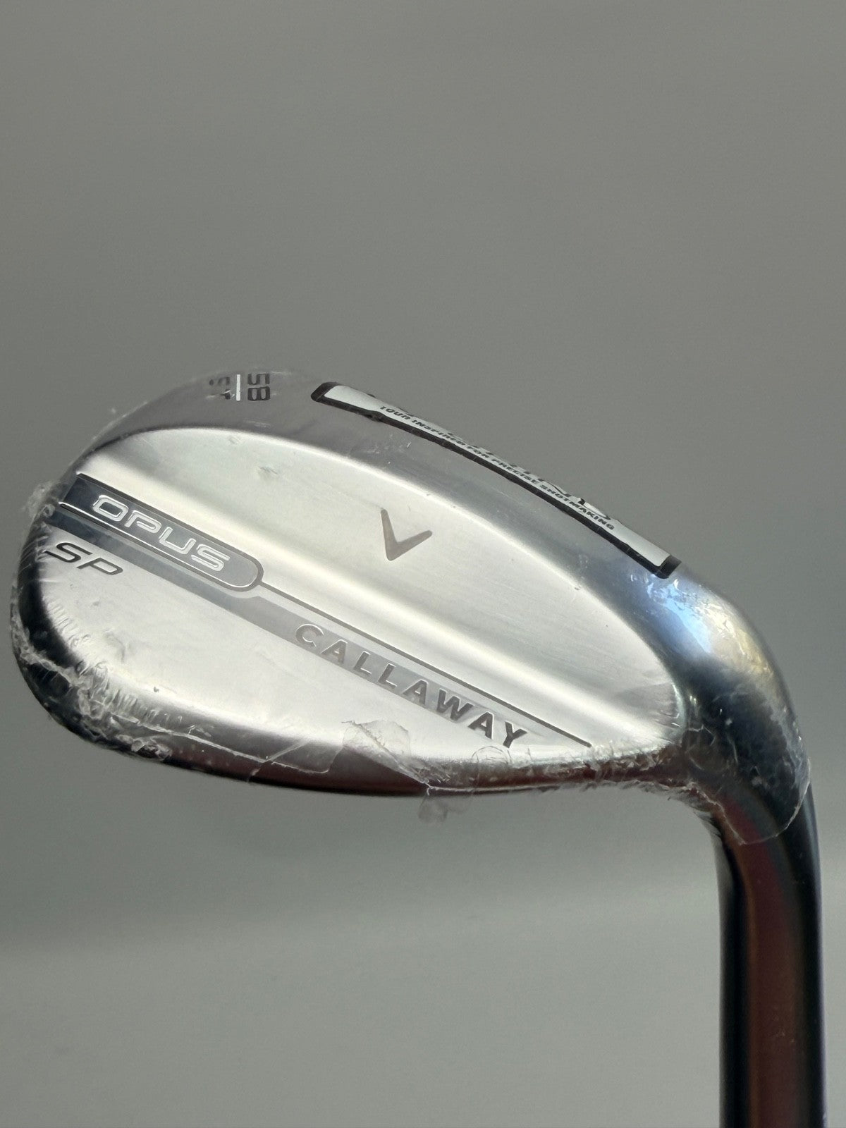 Callaway NEW Opus SP 58° Lob Wedge Brushed Chrome T Grind 6° DG S200