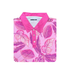 Pink Floral Polo