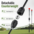 Golf Swing Trainer (Length and Strength Adjustable)