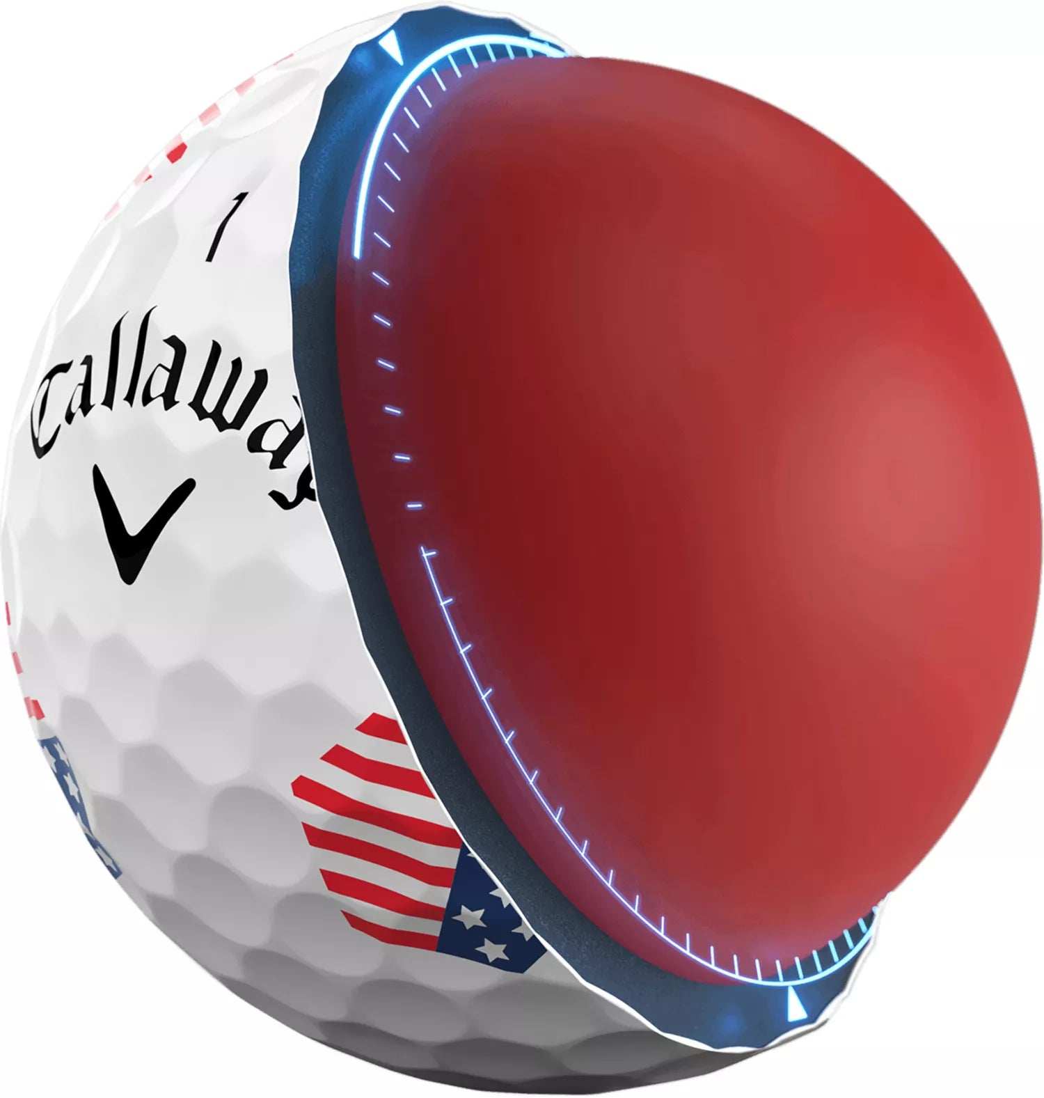 Callaway 2024 Chrome Soft USA TruTrack Golf Balls