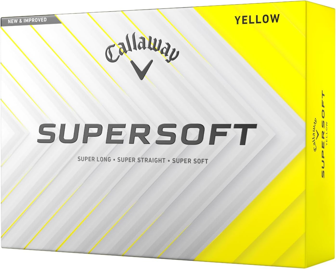 Callaway Supersoft Yellow 2025 Golf Balls