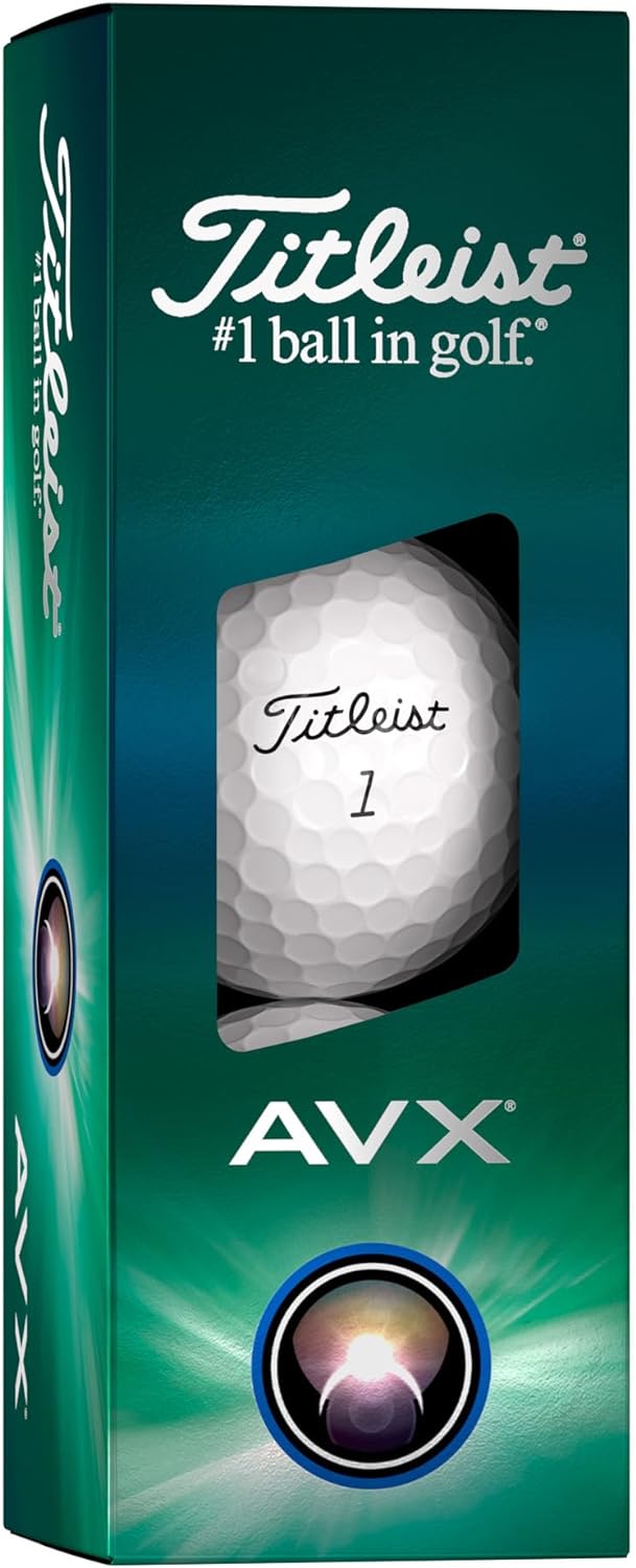 Titleist 2024 AVX Dozen White Golf Balls